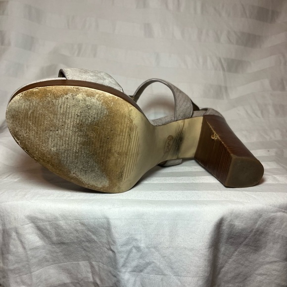 Michael Kors Taupe Platform Heels - Picture 6 of 10